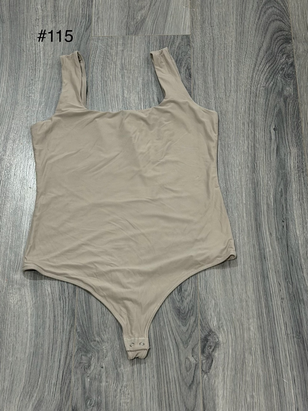 Abercrombie & Fitch Neutral Beige Girls' One-Piece Bodysuit